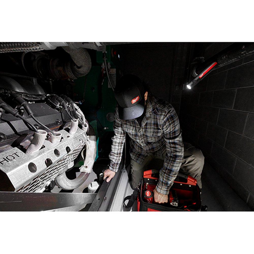 Milwaukee&reg; Black Aluminum and Plastic LED Lithium-ion Flashlight 