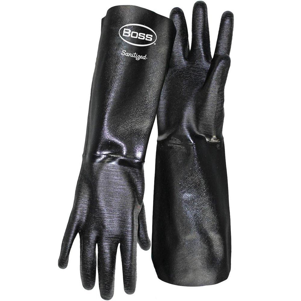 PIP® Black Size L Reusable Gloves in Black 