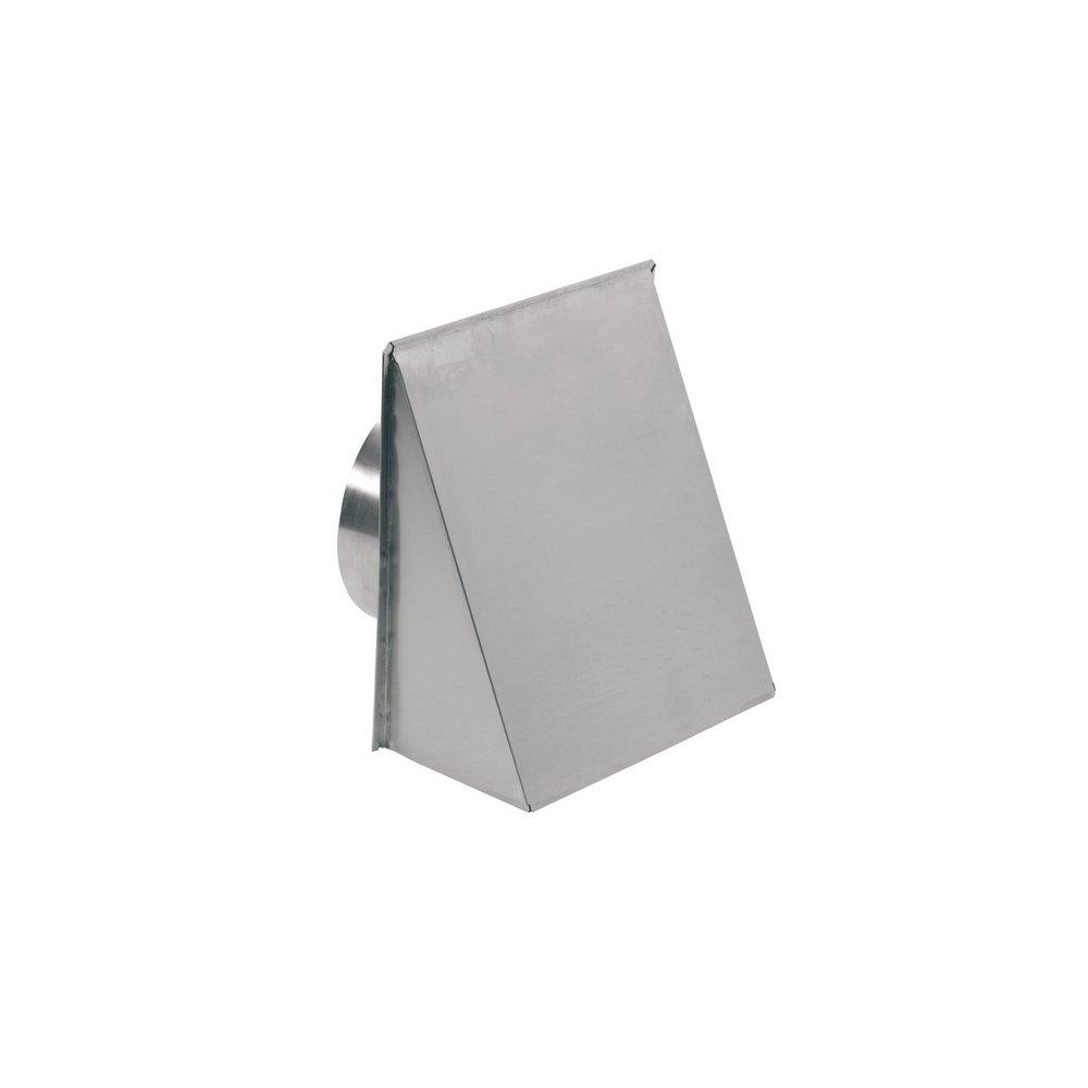 Broan Natural Aluminum 12-1/2 x 13 in. Wall Vent in Natural Aluminum Steel 