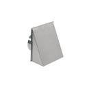 12-1/2 x 13 x 8 in. Wall Vent in Natural Aluminum Steel