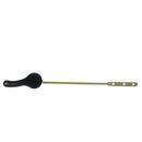 Oil Rubbed Bronze Tank Trip Lever with 8 in. Brass Arm, Metal Spud and Nut