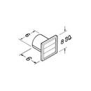 Broan White 8 x 9 x 6 in. Plastic Wall Vent 