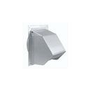 Broan Natural Aluminum 9 x 9 x 7 in. Aluminum Wall Vent 