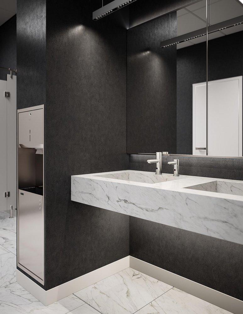 Sensor Bathroom Sink Faucet in Chrome 