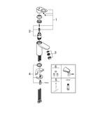 GROHE StarLight&reg; Chrome Single Handle Bathroom Sink Faucet 