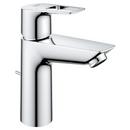 GROHE StarLight&reg; Chrome Single Handle Monoblock Bathroom Sink Faucet 