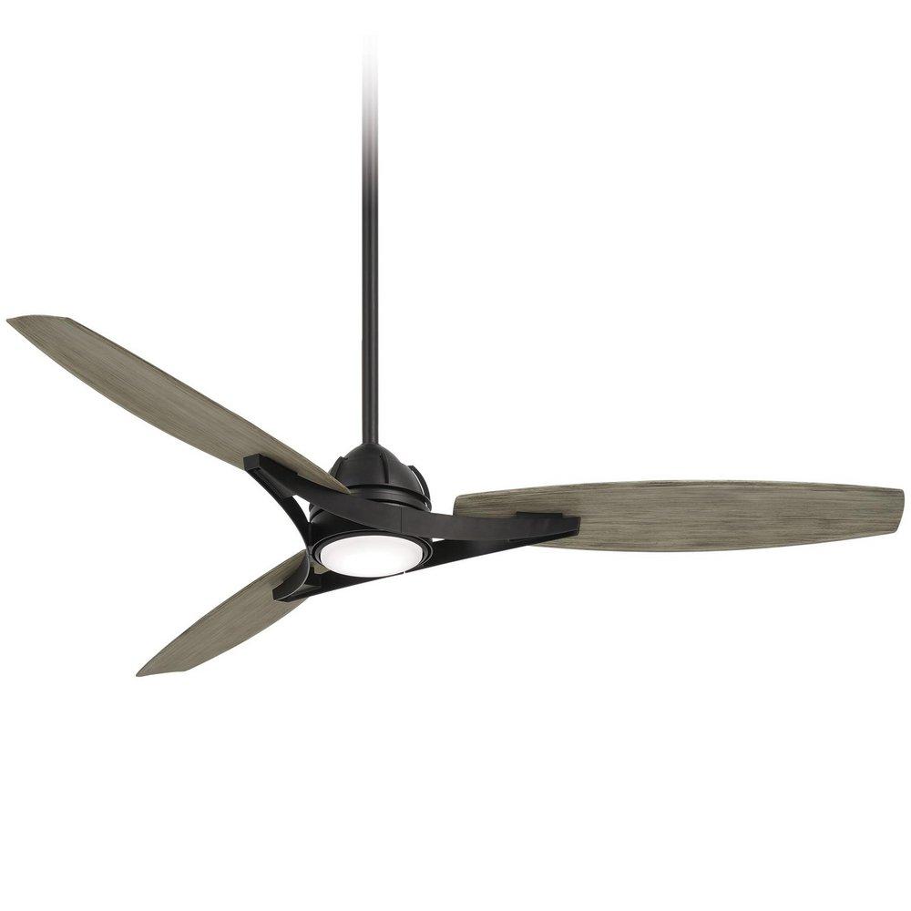 Minka Aire Coal 65 in. 3-Blade Outdoor Ceiling Fan 