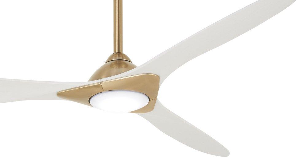Minka Aire Soft Brass 60 in. 3-Blade Indoor Ceiling Fan 