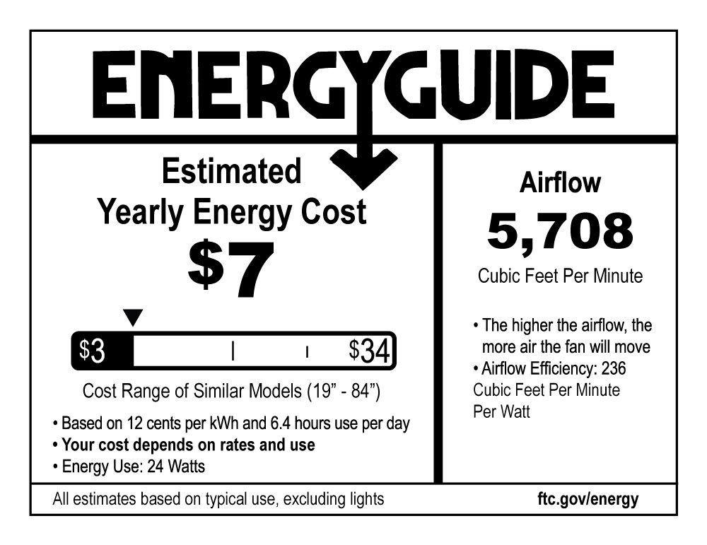 *CVR* CCY SKINNIE LED 56 CEIL FAN 