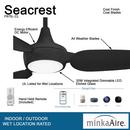 Minka Aire Coal 60 in. 3-Blade Ceiling Fan 