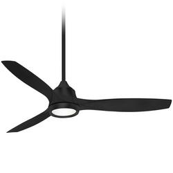 60 in. 3-Blade Indoor Integrated LED Ceiling Fan in Coal