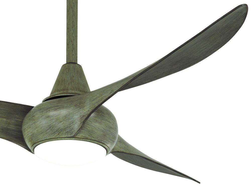 CCN DRWO 52 CEIL FAN 3 BLD W/ LED 