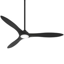 60 in. 3-Blade Indoor Smart Integrated LED Ceiling Fan in Coal