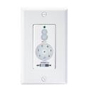 Wall Control for 6-Speed Ceiling Fan in White