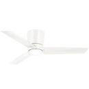 48 in. 3-Blade Indoor/Outdoor Ceiling Fan in Flat White