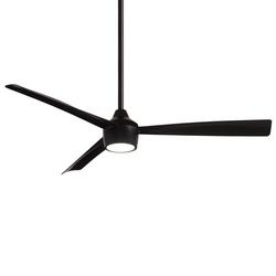 56 in. 3-Blade Outdoor Ceiling Fan in Coal