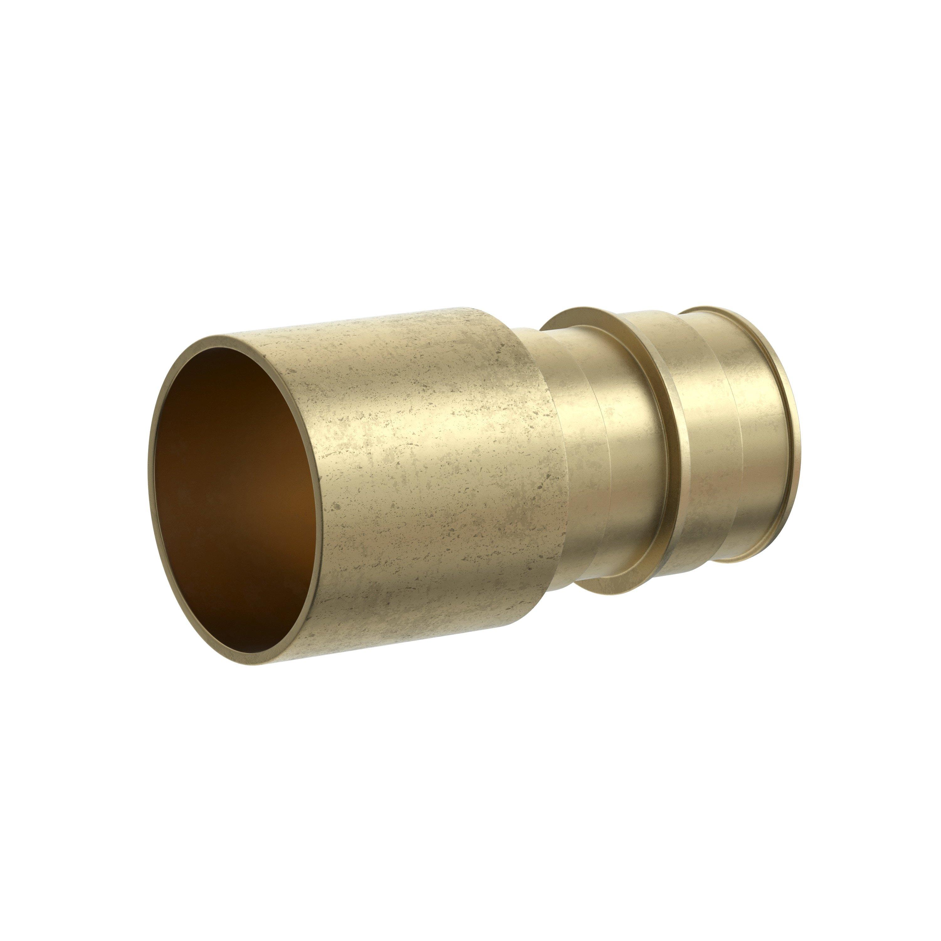 Jones Stephens Brass F1960 x Female Sweat Brass Straight, Adapter 