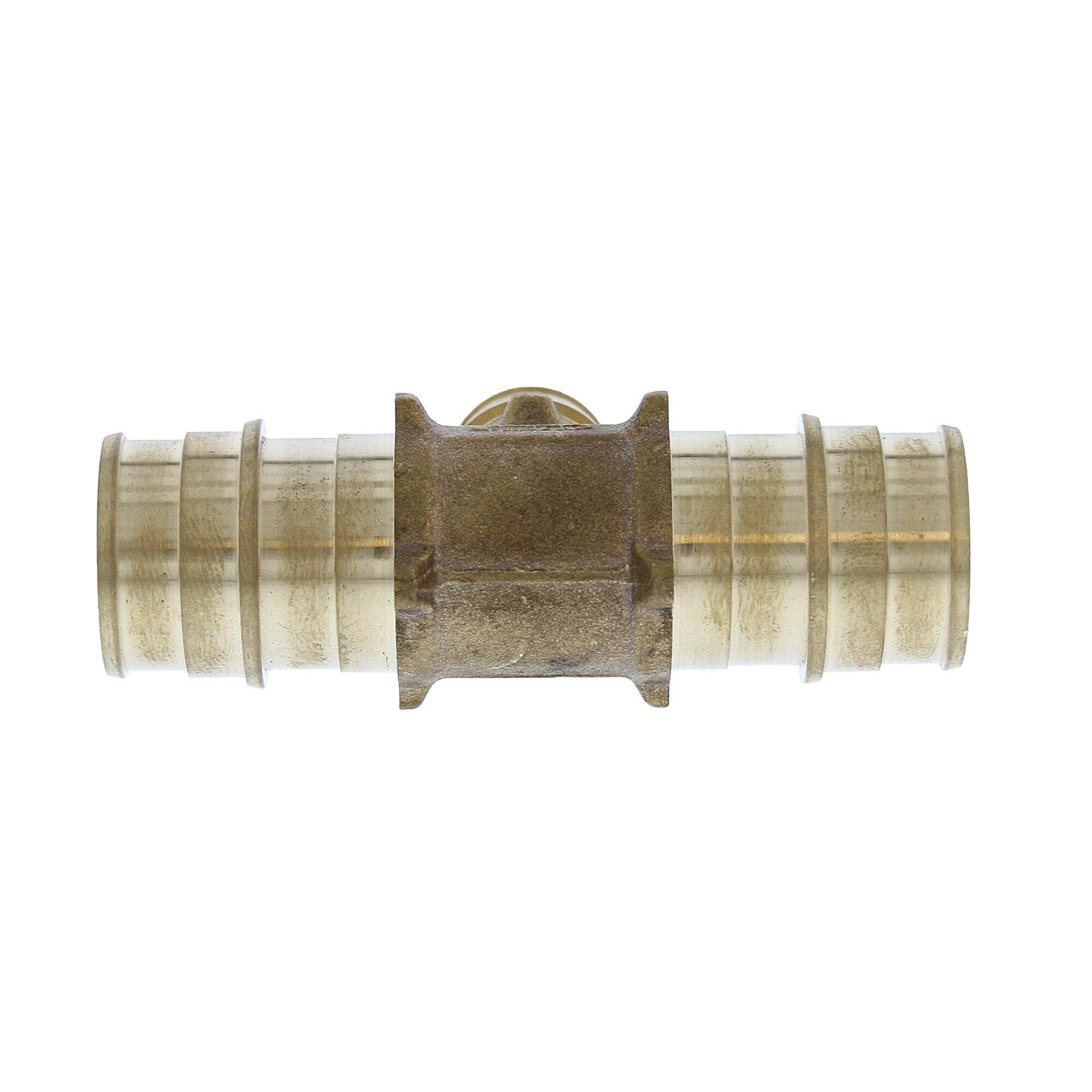 Jones Stephens Brass F1960 Brass Reducing, Tee 