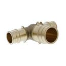 3/4 x 3/4 x 1 in. Brass PEX Expansion Tee, Bag of 10