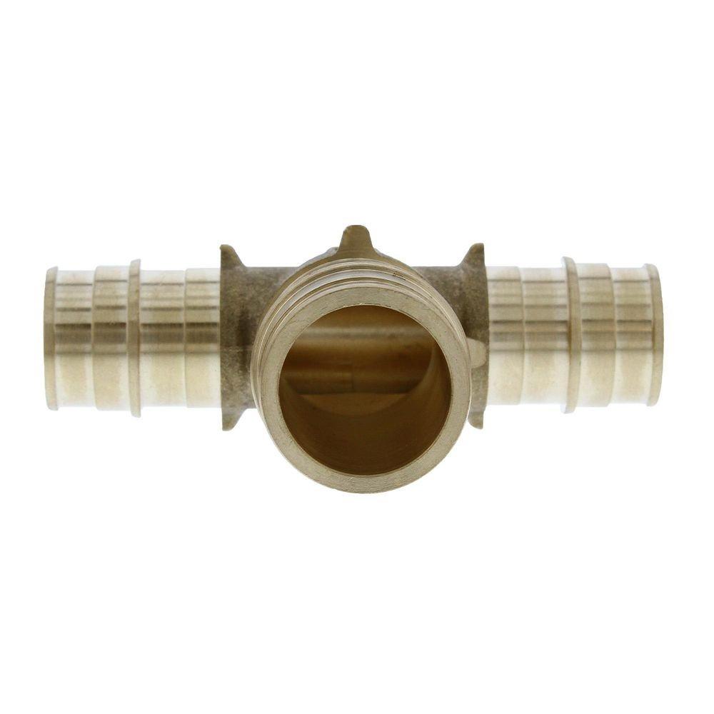 Jones Stephens Brass F1960 Brass Reducing, Tee 