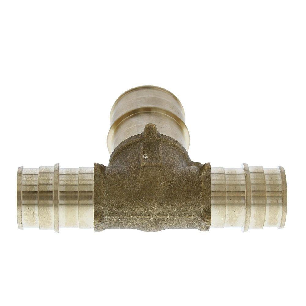 Jones Stephens Brass F1960 Brass Reducing, Tee 