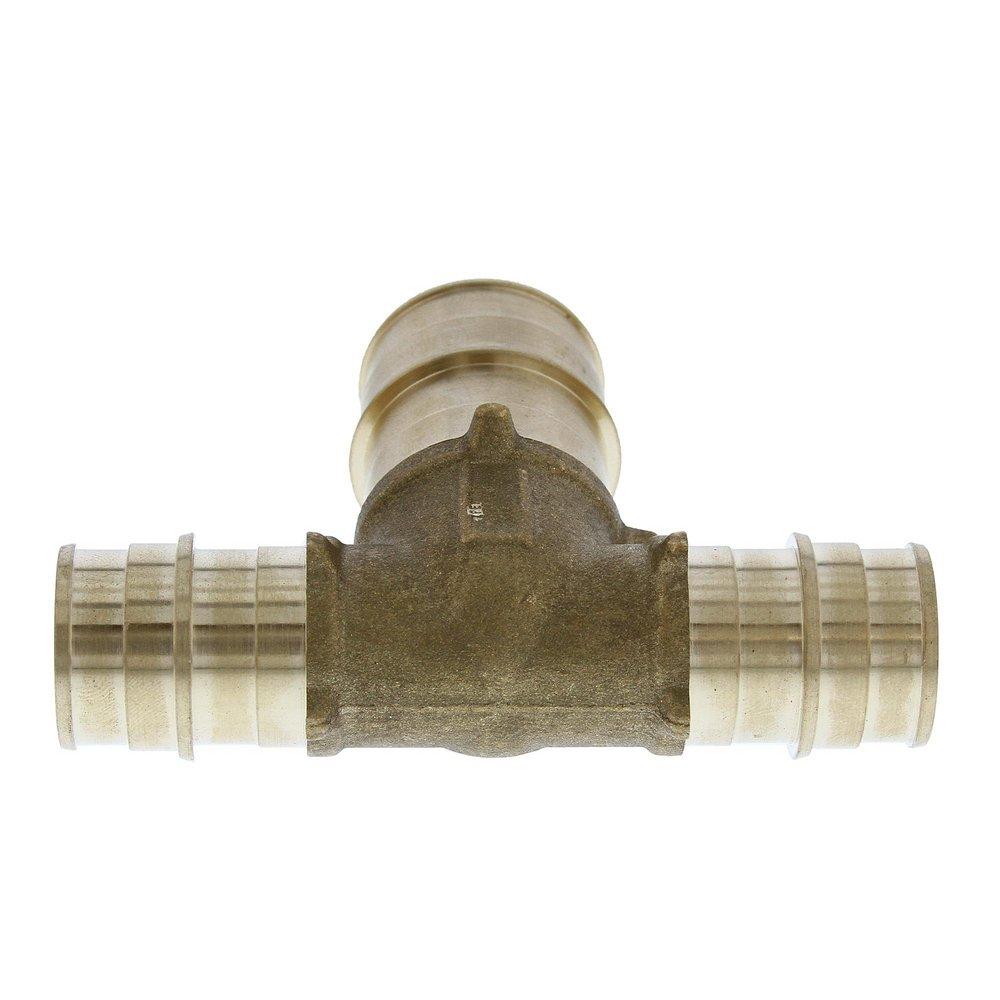 Jones Stephens Brass Brass PEX Expansion Tee 