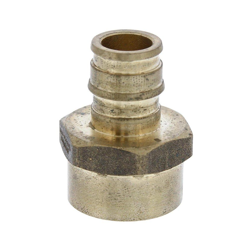 Jones Stephens Brass Brass PEX Expansion x FPT Adapter 