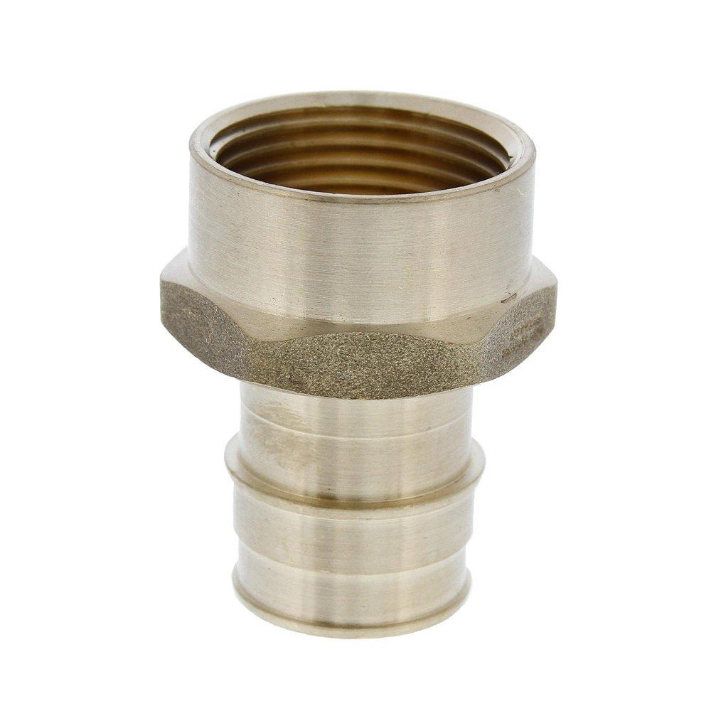 Jones Stephens Brass Brass PEX Expansion x FPT Adapter 