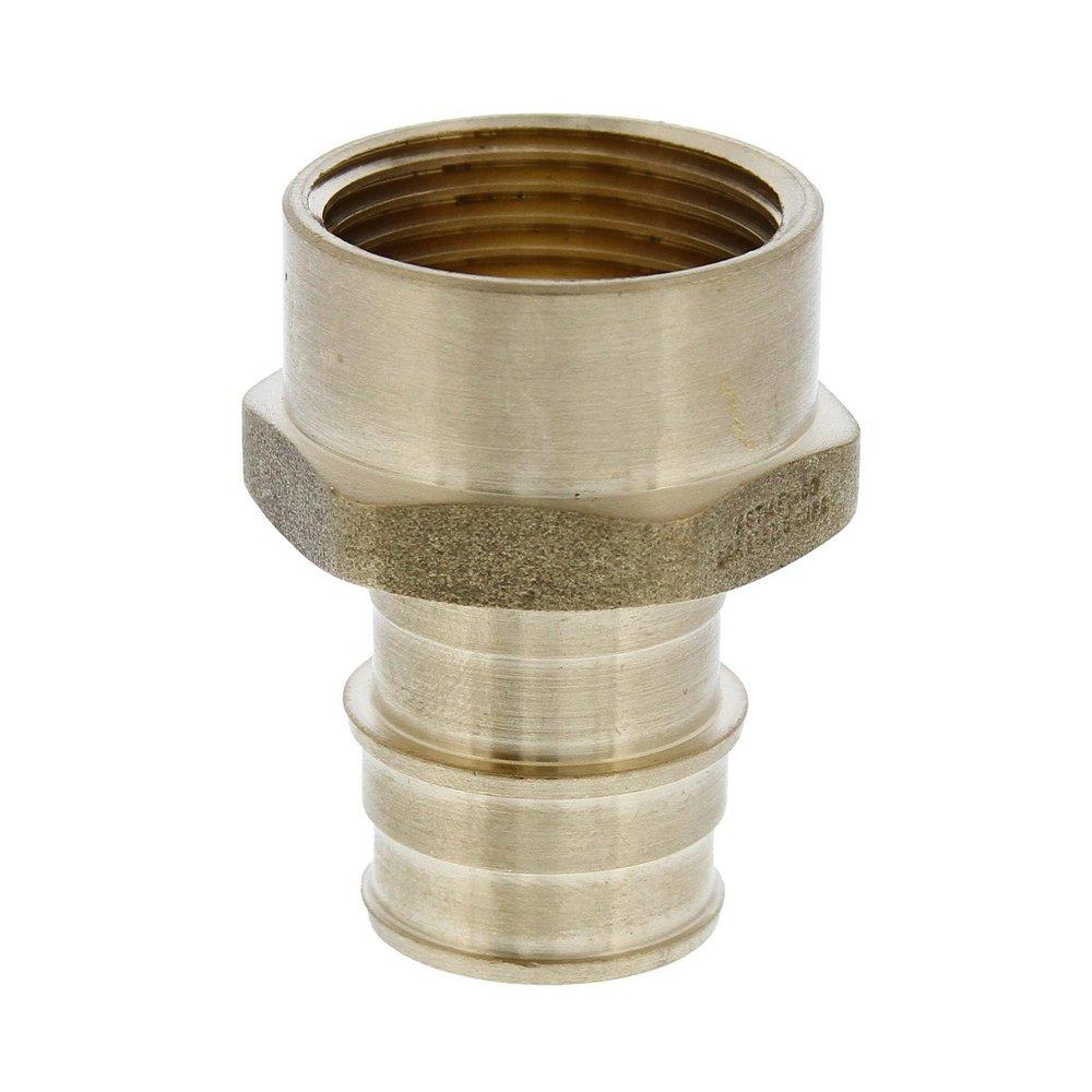 Jones Stephens Brass PEX Expansion x FPT Adapter 
