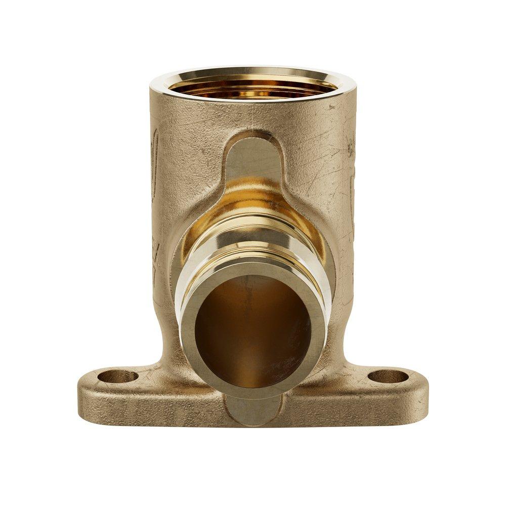 Jones Stephens Brass F1960 x FIPS 90 Degree Brass Straight, Drop Ear, Elbow 