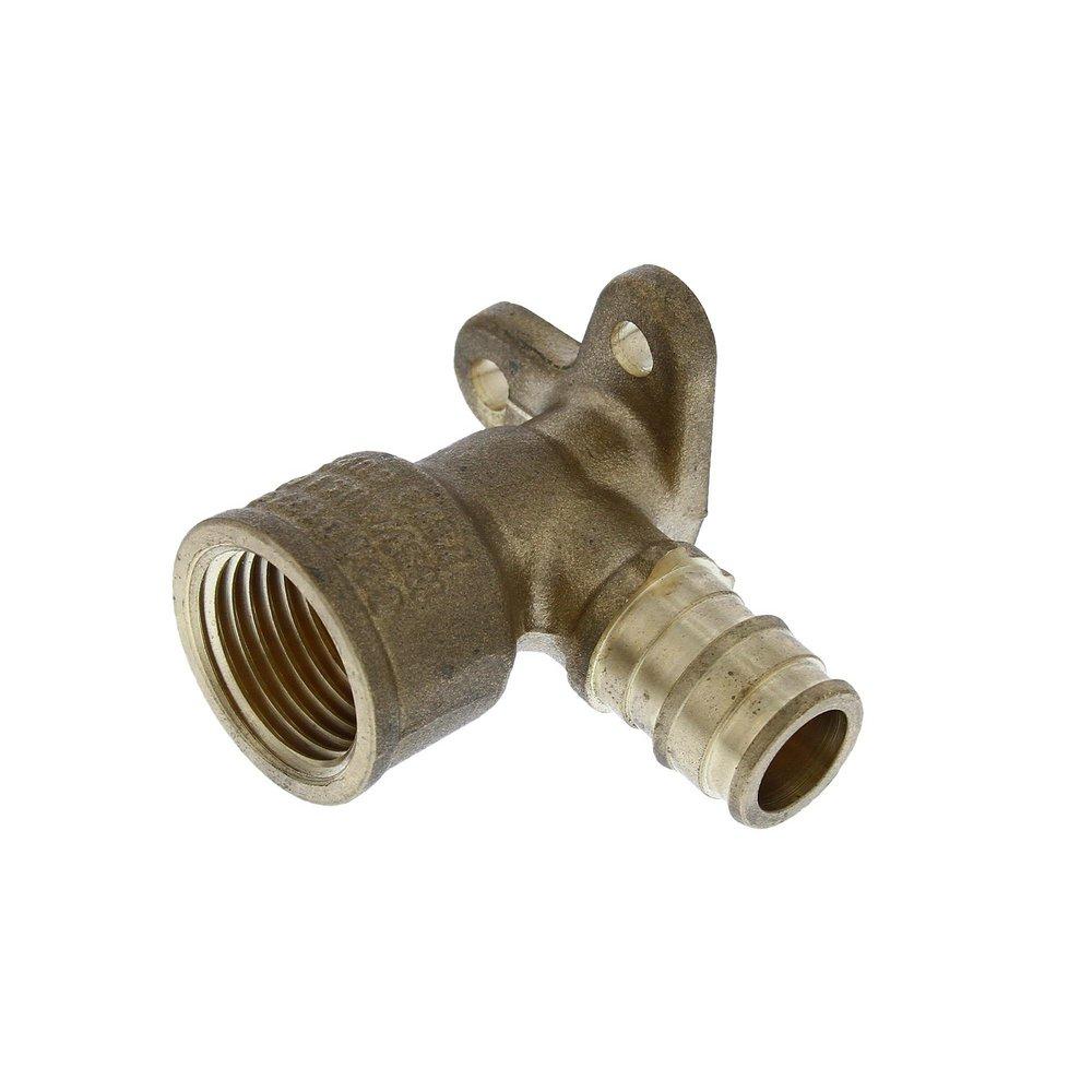 Jones Stephens Brass F1960 x FIPS 90 Degree Brass Straight, Drop Ear, Elbow 