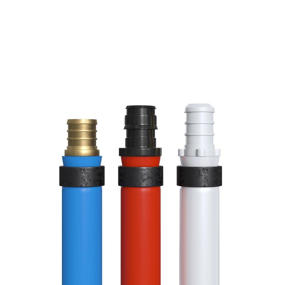 Jones Stephens Blue 1/2 in. Plastic Tubing in Blue 