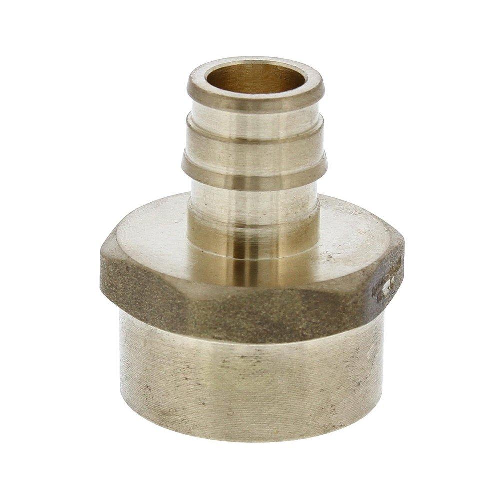 Jones Stephens Brass Brass PEX Expansion x FPT Adapter 