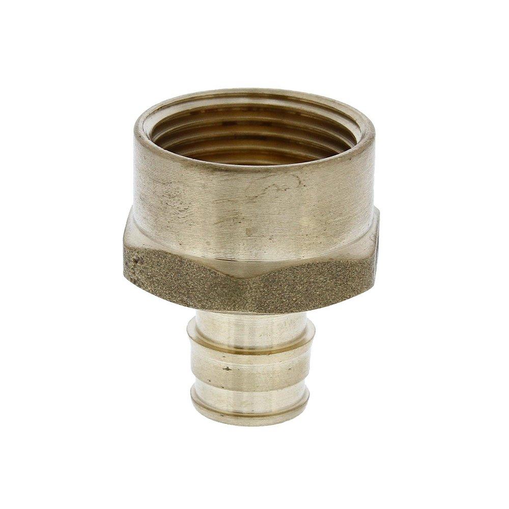 Jones Stephens Brass Brass PEX Expansion x FPT Adapter 