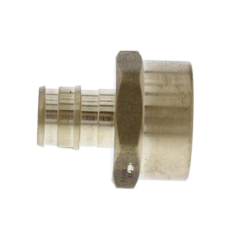 Jones Stephens Brass Brass PEX Expansion x FPT Adapter 