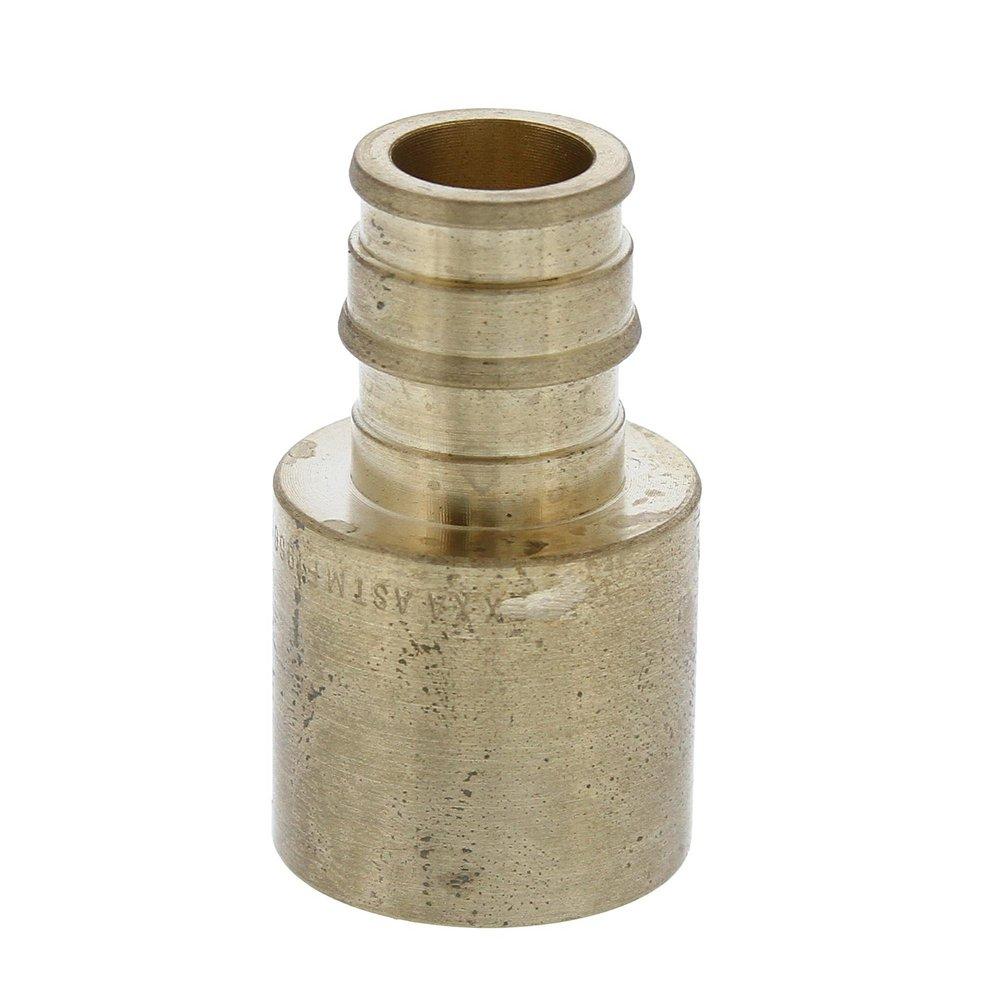 Jones Stephens Brass Brass PEX Expansion x Male Sweat Adapter 