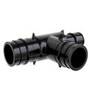 Jones Stephens Black F1960 Reducing Acudel&trade; 22000, Polyphenylsulfone, PEX and Polymer Tee