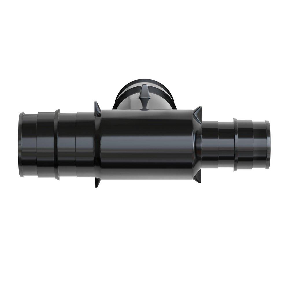 Jones Stephens Black F1960 Reducing Acudel&trade; 22000, Polyphenylsulfone, PEX and Polymer Tee 