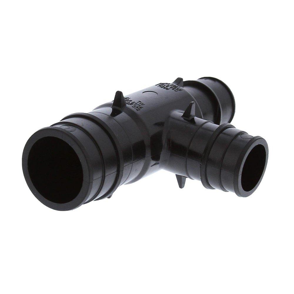 Jones Stephens Black Plastic PEX Expansion Tee 