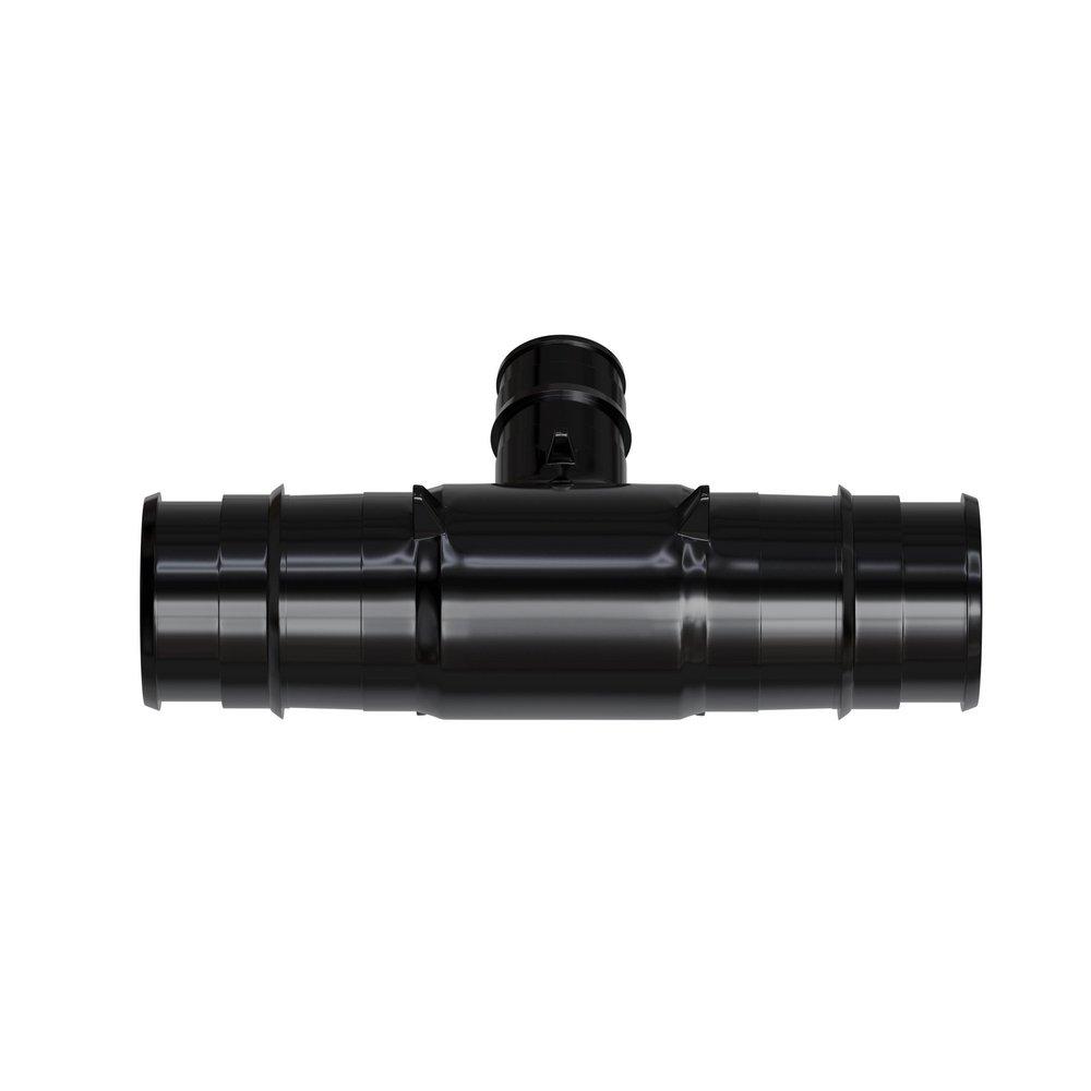 Jones Stephens Black F1960 Reducing Acudel™ 22000, Polyphenylsulfone, PEX and Polymer Tee 