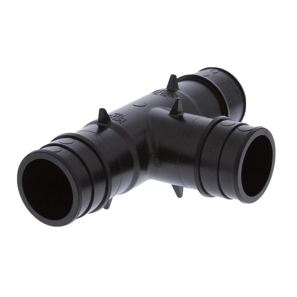 Jones Stephens Black F1960 Acudel&trade; 22000, Polyphenylsulfone, PEX and Polymer Tee 