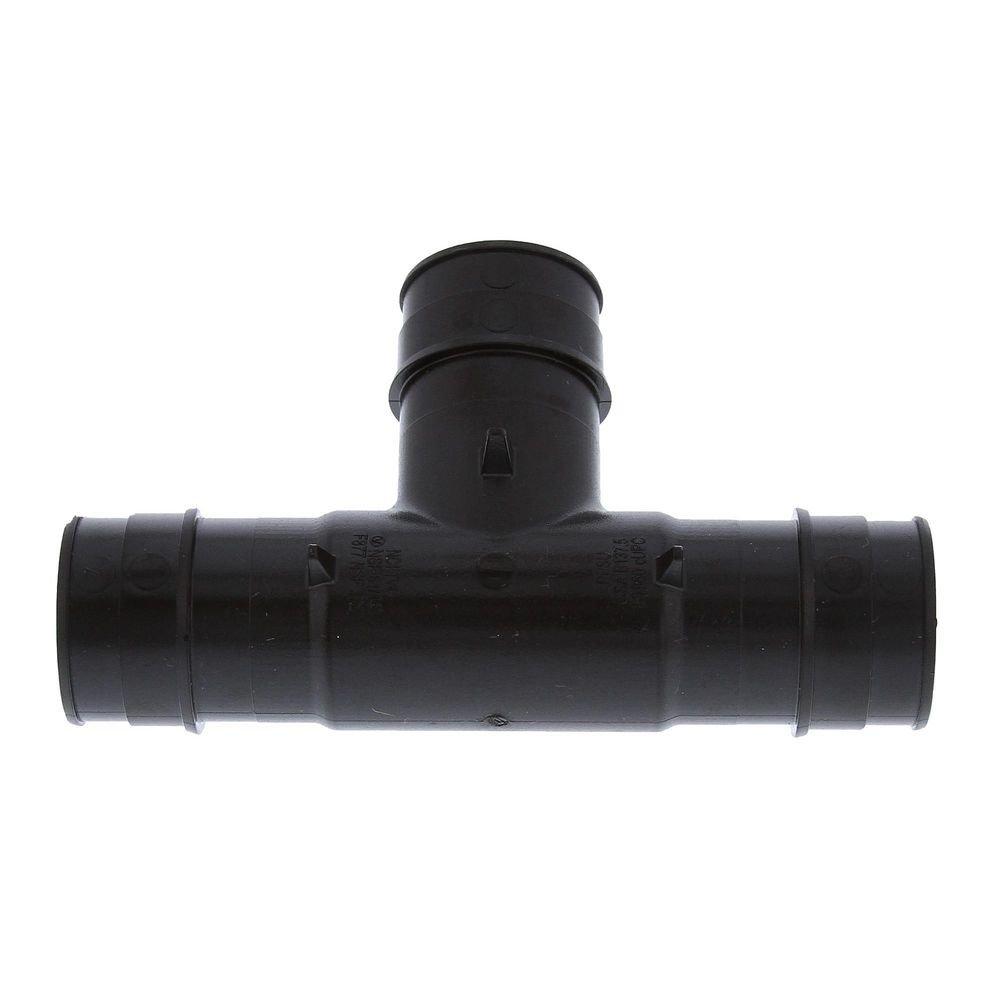 Jones Stephens Black F1960 Reducing Acudel&trade; 22000, Polyphenylsulfone, PEX and Polymer Tee 