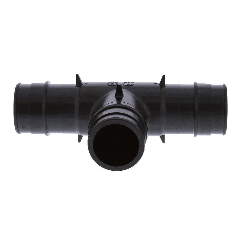 Jones Stephens Black F1960 Reducing Acudel&trade; 22000, Polyphenylsulfone, PEX and Polymer Tee 