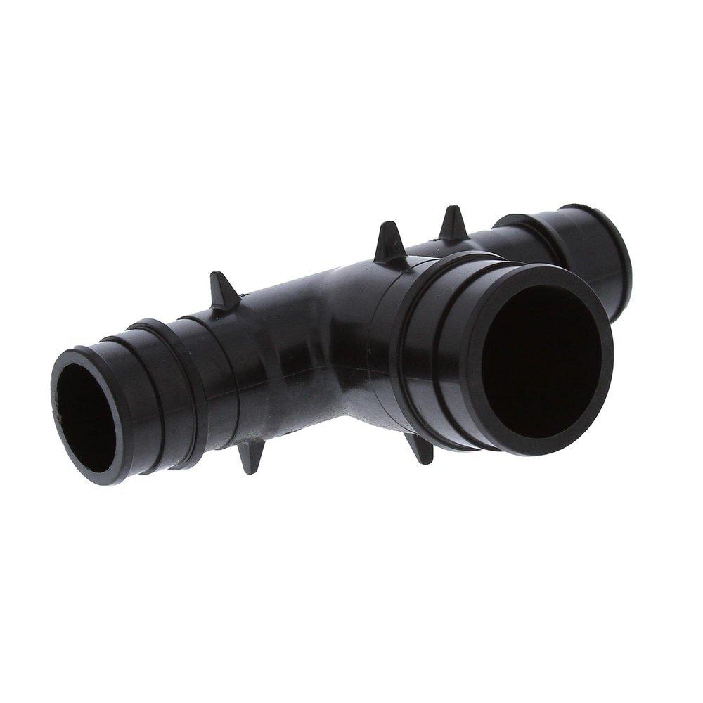 Jones Stephens Black F1960 Reducing Acudel&trade; 22000, Polyphenylsulfone, PEX and Polymer Tee 