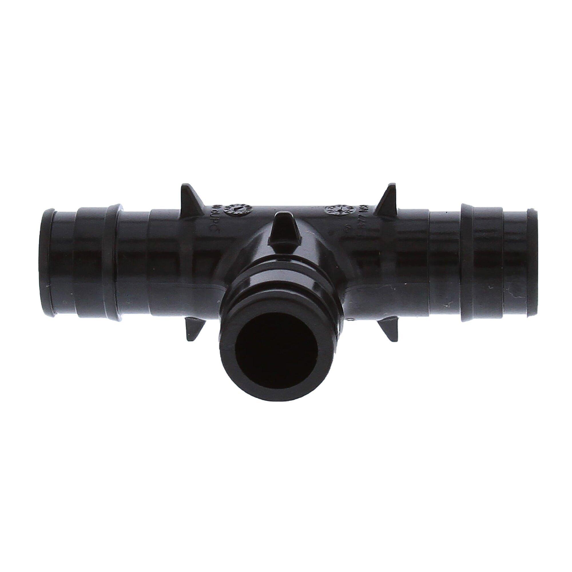 Jones Stephens Black F1960 Plastic Straight, Tee 