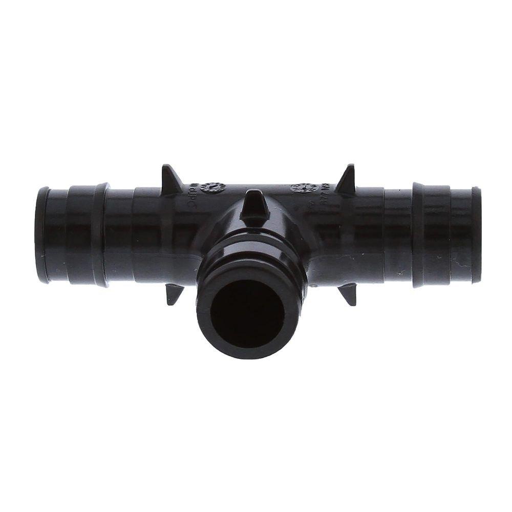 Jones Stephens Black F1960 Plastic Straight, Tee 
