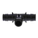 Jones Stephens Black Plastic PEX Expansion Tee 