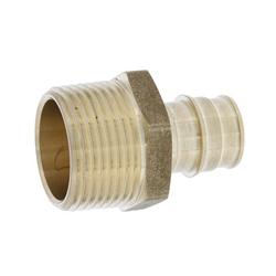 3/4 in. Brass PEX Expansion x 1 in. MPT Adapter