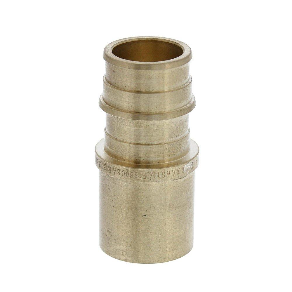 Jones Stephens Brass F1960 x Male Sweat Brass Straight, Adapter 