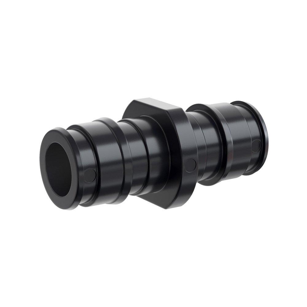 Jones Stephens Black Plastic PEX Expansion Coupling 